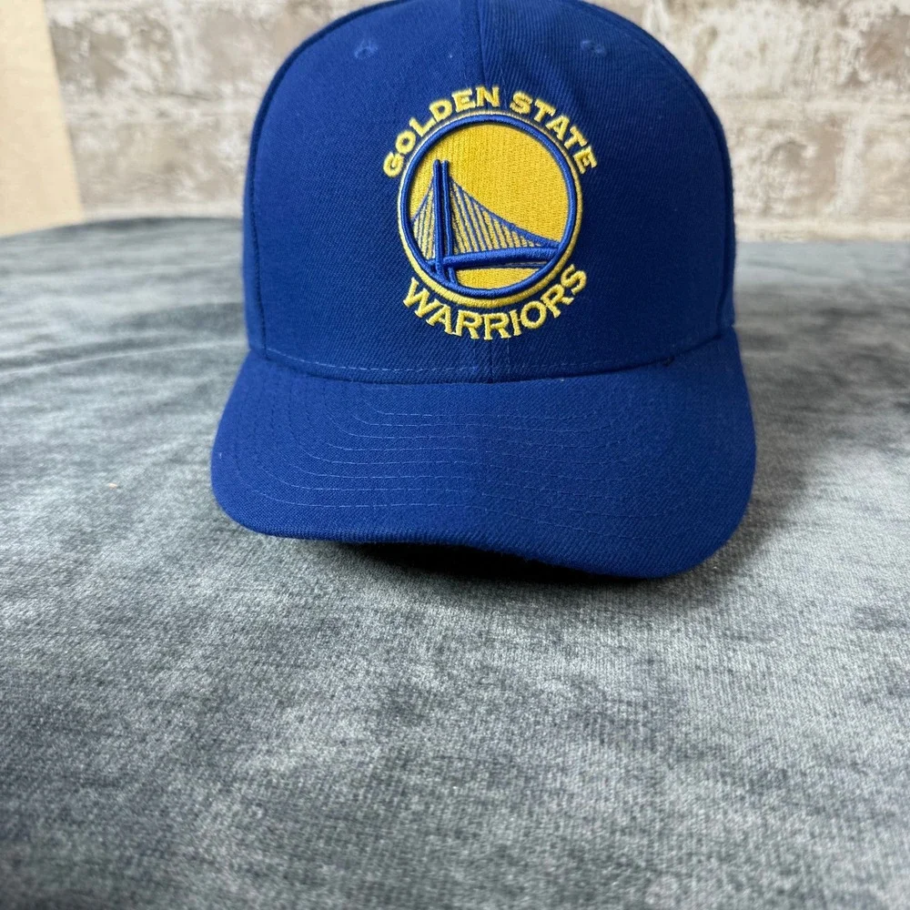 New Era Golden State Warriors Royal Blue Baseball Cap 7 1/8 NBA Fitted Hat